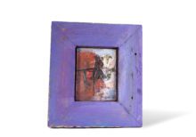 Oil On Hardboard by Mazola Wa Mwashighadi