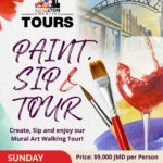 Sip & Paint + Mural Art Walking Tour